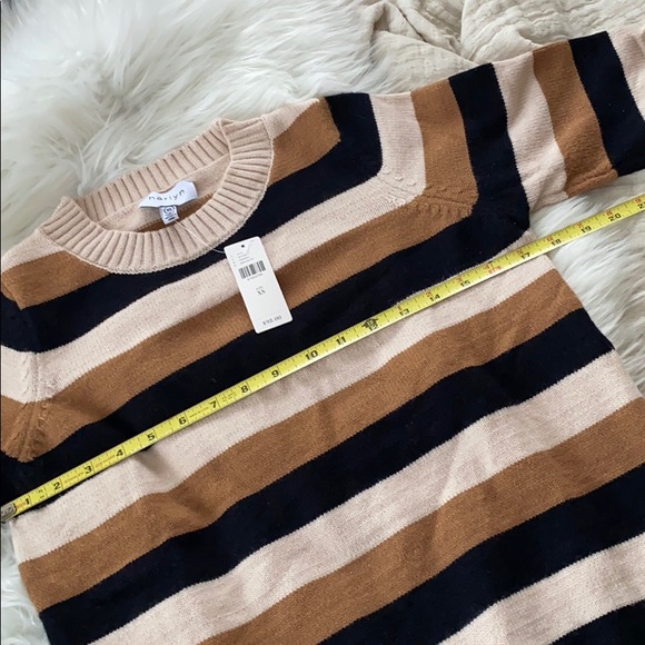 A n t h r o p o l o g i e • Striped bell sweater - Picture 6 of 8